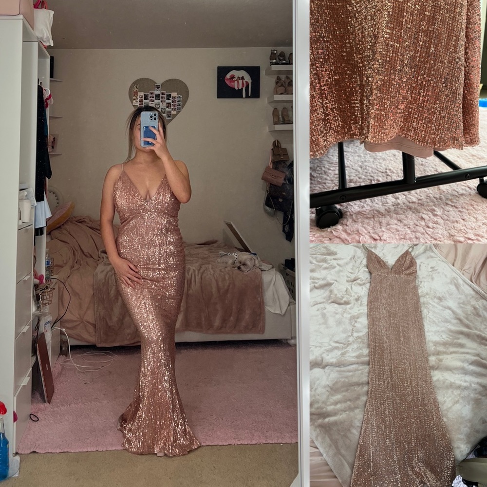 Sequin formal dress